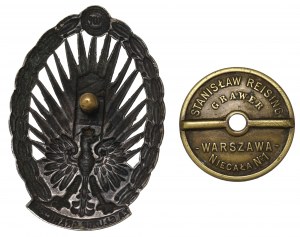 II RP, Border Protection Corps Badge for Faithful Service - Reising