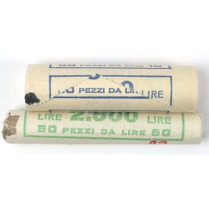 Italy, Set of mint rolls