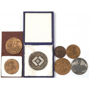 Poľská ľudová republika, sada medailí