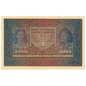II RP, 5000 marek polskich 1920 II Serja K