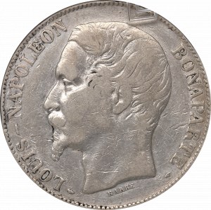 France, 5 francs 1852