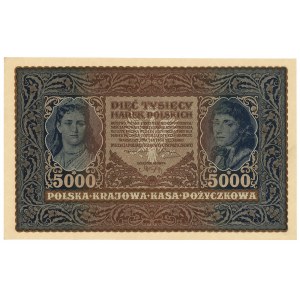 II RP, 5000 marek polskich 1920 III Serja AB