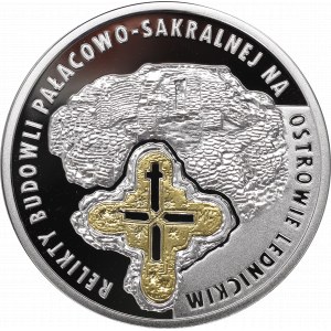 III RP, 20 złotych 2015 Zabytki Kultury w Polsce Relikty budowli pałacowo-sakralnej na Ostrowie Lednickim
