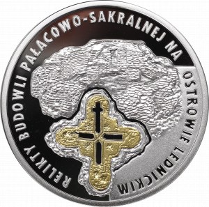 III RP, 20 PLN 2015 Cultural Monuments in Poland Relics of the palace and sacral building on Ostrów Lednicki