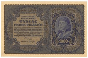 II RP, 1000 Polish marks 1919 III Series D