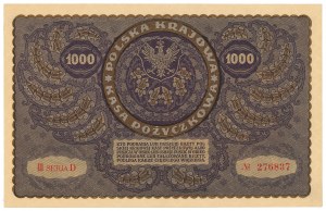 II RP, 1000 Polish marks 1919 III Series D