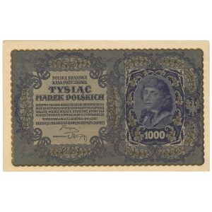 II RP, 1000 marek polskich 1919 III Serja A