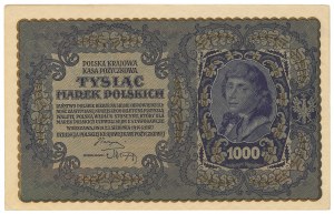 II RP, 1000 Polish marks 1919 III Series A