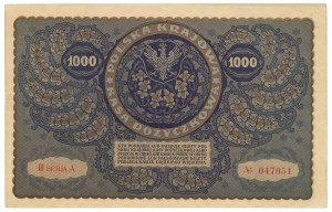 II RP, 1000 Polish marks 1919 III Series A