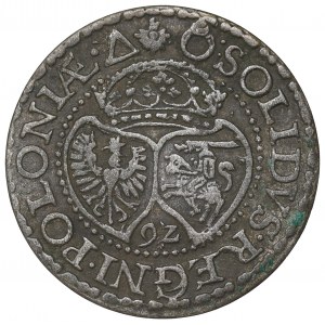 Sigismund III, Schilling 1592, Marienburg