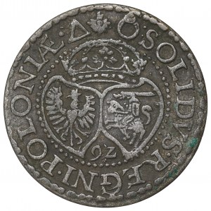Sigismund III, Schilling 1592, Marienburg