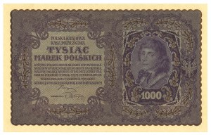 II RP, 1000 Polish marks 1919 II Series G