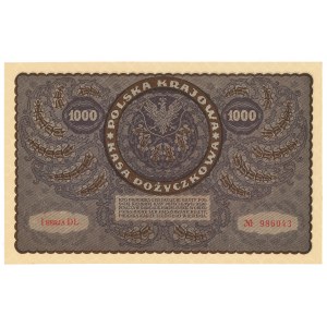 II RP, 1000 marek polskich 1919 I Serja DL