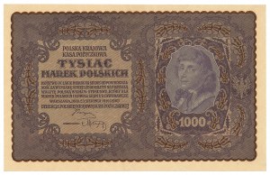 II RP, 1000 Polish marks 1919 1st Series BN
