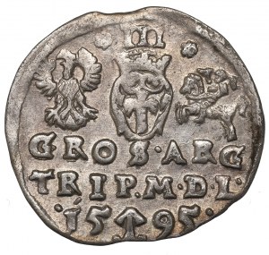 Sigismund III, 3 groschen 1595, Vilnius