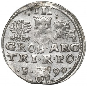 Sigismund III, 3 groschen 1599, Fraustadt