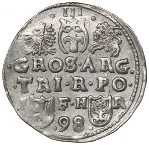 Sigismund III, 3 groschen 1598, Bromberg