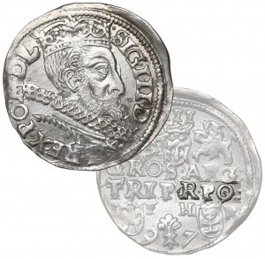 Sigismund III, 3 groschen 1597, Posen