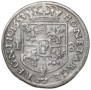 John II Casimir, 18 groschen 1653, Fraustadt