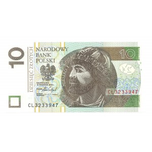 10 złotych 2016 CL