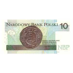 10 złotych 2012 AU - seria przejściowa