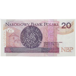 20 złotych 2016 AO - seria przejściowa - RADAR !