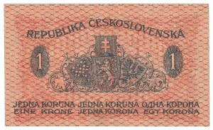 Czechoslovakia, 1 crown 1919