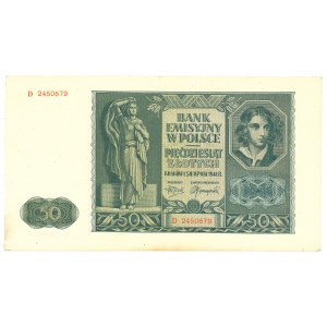 GG, 50 złotych 1941 D
