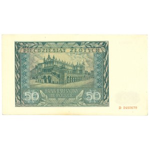 GG, 50 złotych 1941 D