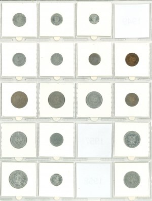 People's Republic of Poland/IIIRP, Collection of coins 1949-2024 - including the rarest + a set of twos !