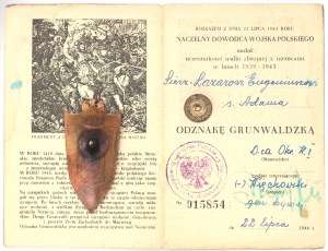 People's Republic of Poland, Grunwald badge with ID card