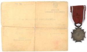 Communist Party, Silver Cross of Merit with certificate 1946