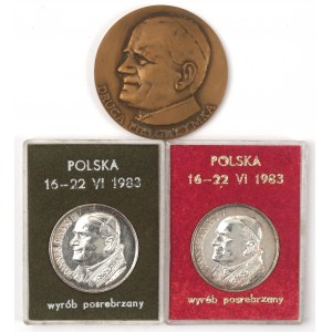 PRL, Zestaw medali Jan Paweł II