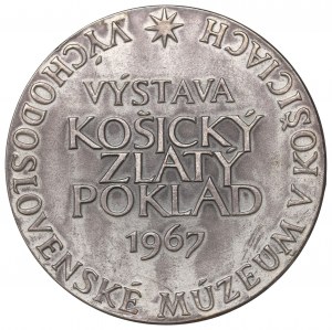 Czechoslovakia, Medal commemorating the exhibition Treasure from Košice