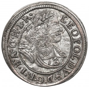 Schlesien under Habsburg, 1 kreuzer 1671, Breslau