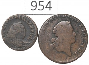 Augustus III Sas and Poniatowski, Coin Set