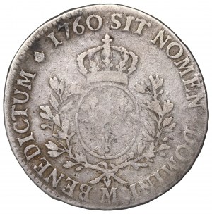 France, Louis XV, 1 Ecu 1760, Touluse