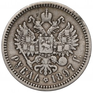 Russia, Nicholas II, Rouble 1897 АГ