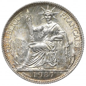 Fench Indochine, 20 centimes 1937
