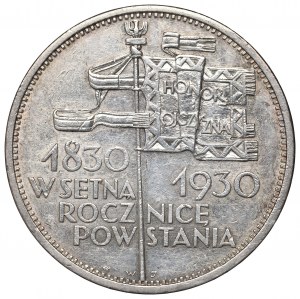 II Republic of Poland, 5 zloty 1930 November uprising