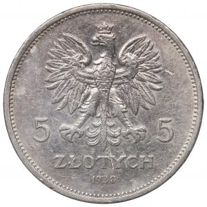 II Republic of Poland, 5 zloty 1930 November uprising