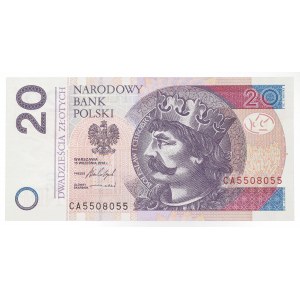 20 złotych 2016 CA 5508055 - RADAR !