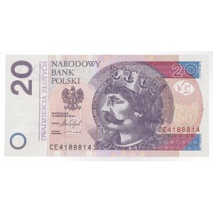 20 złotych 2016 CE 4188814 - RADAR !