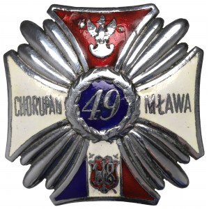 Poland, Badge of the 49th Hutsul Rifle Regiment
