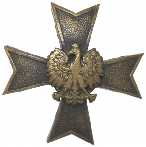 Poland, Badge of the cross with eagle - miniature