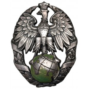 Polska, Odznaka Oficerska Szkoła Topografów - kopia