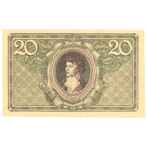 II RP, 20 Polish marks 1919 G