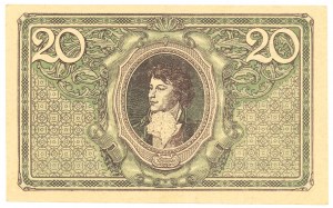 II RP, 20 Polish marks 1919 G