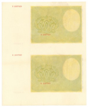 GG, 500 zloty 1940 - sheet fragment