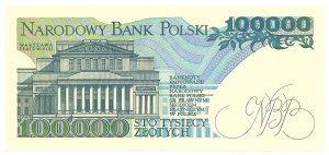 Peoples Republic of Poland, 100000 zloty 1990 BA - PMG 68EPQ